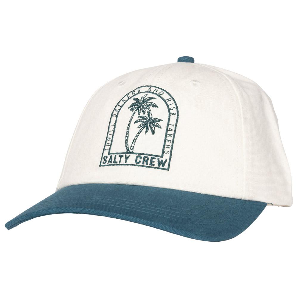 Salty Crew - Sport Me Dad Hat Off White - Cap - Weiß - Glisshop.de