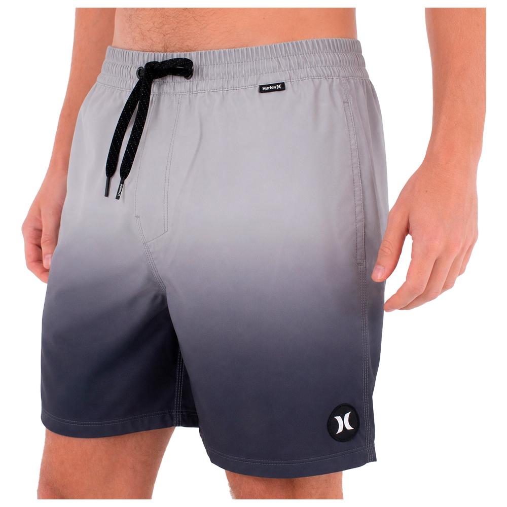 Hurley - Volley Icon Degradee 17' Black - S - Badeshort