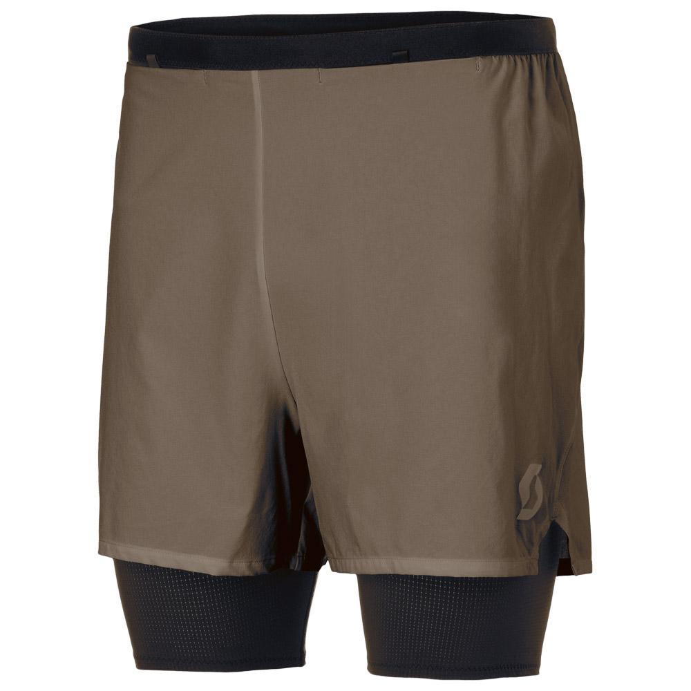 Scott - Hybrid Endurance Tech Wood Grey Black - L - Trail shorts