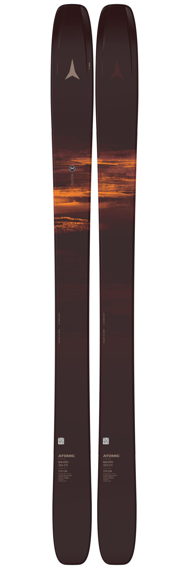 Atomic - Pack Ski Maven 103 Cti - 170 + Attack Lyt 11 Gw Br.110 Solid Black - Ski