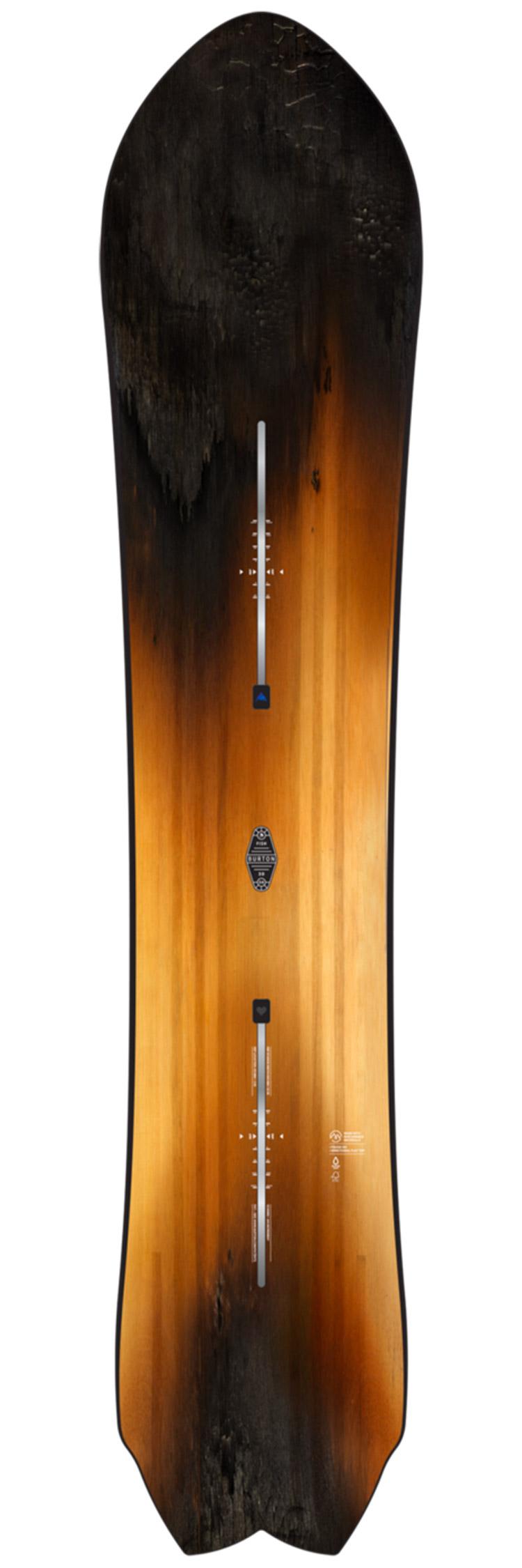 Burton - Snowboard set Fish 3D + bindings - Snowboard