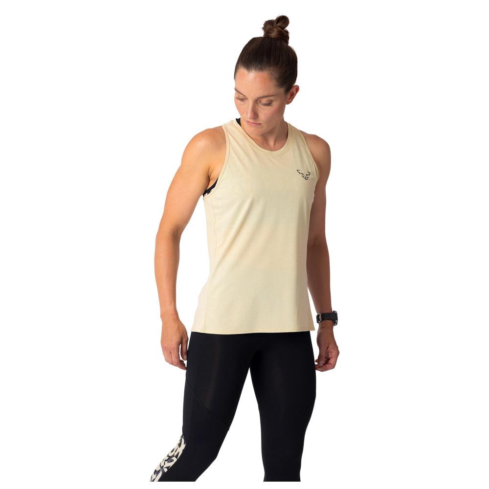 Dynafit - Trail Tank Overcast - M - Trail T-Shirt - Größe M - Overcast - Damen - Glisshop.de