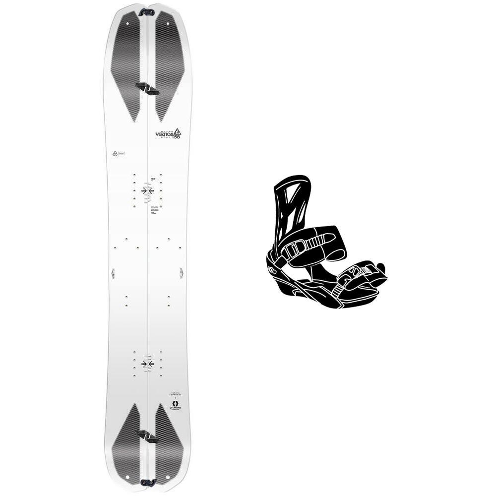 Nitro - Pack Snowboard Vertical - 162 + Grizzly - Snowboard