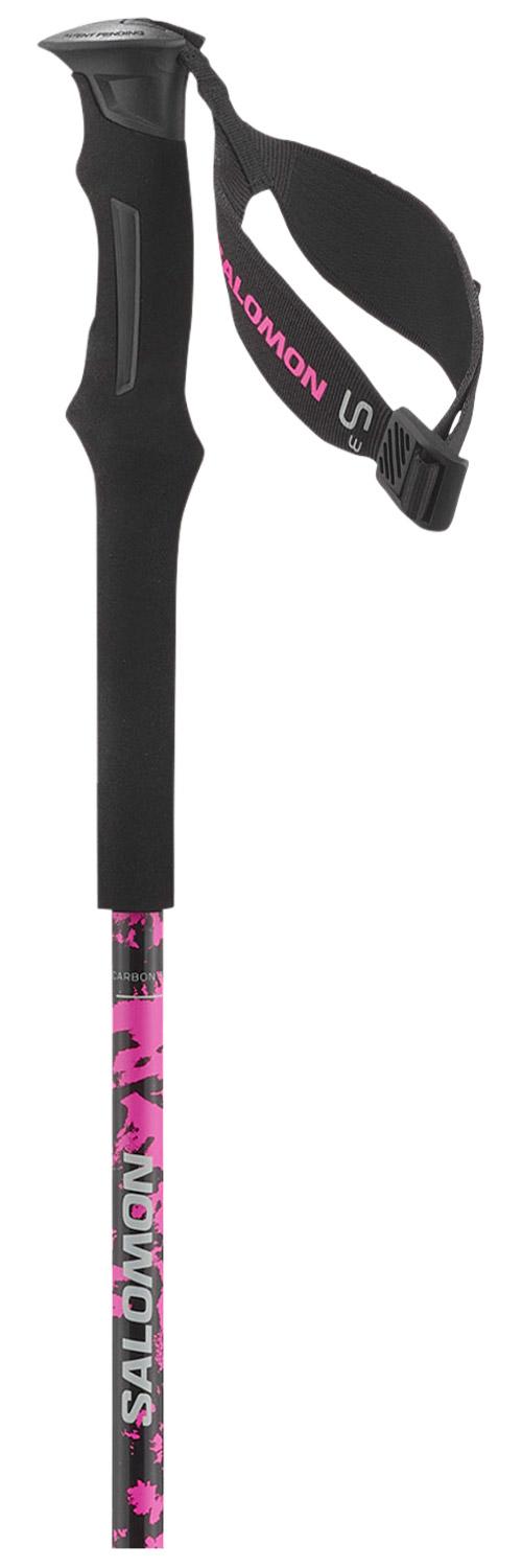 Salomon Poles Qst Carbon S3 Black Sugar Plum Winter 2025 Glisshop