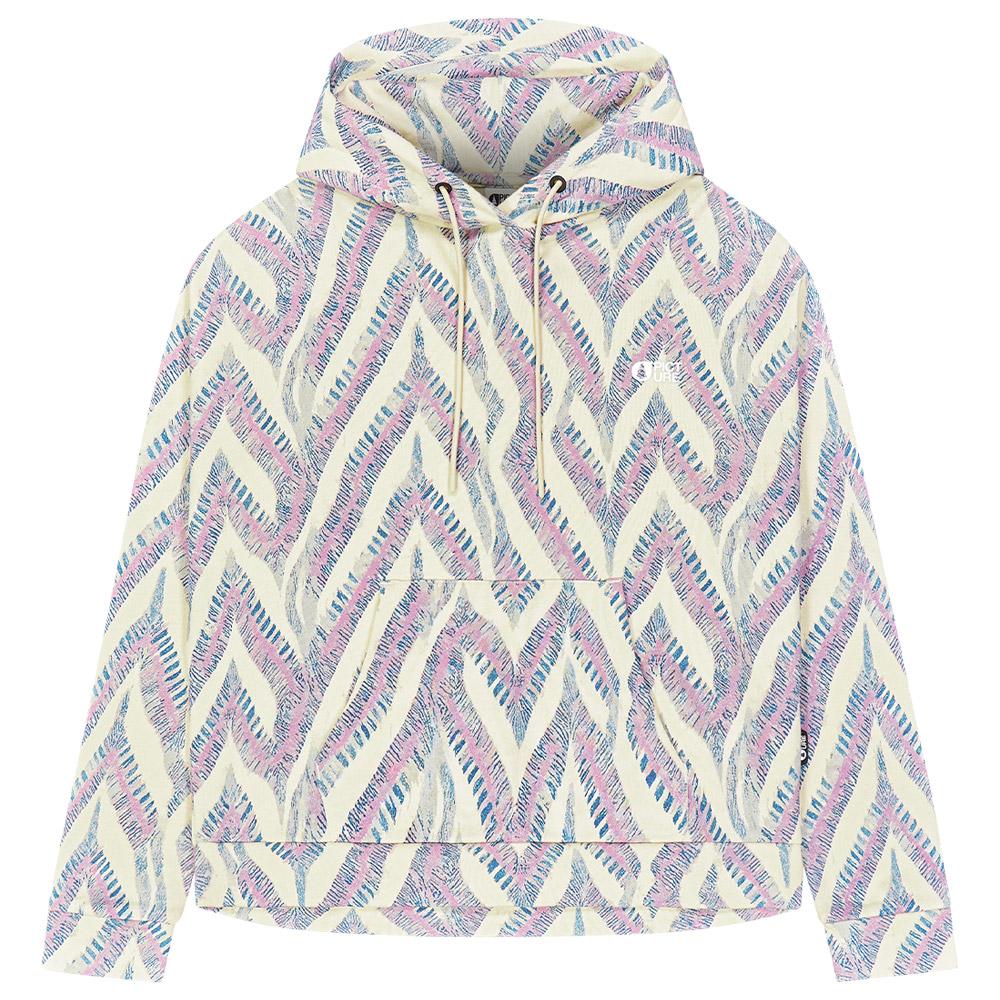 Picture - Neris Printed Hoodie Birdiplum Print - S - Sweatshirt