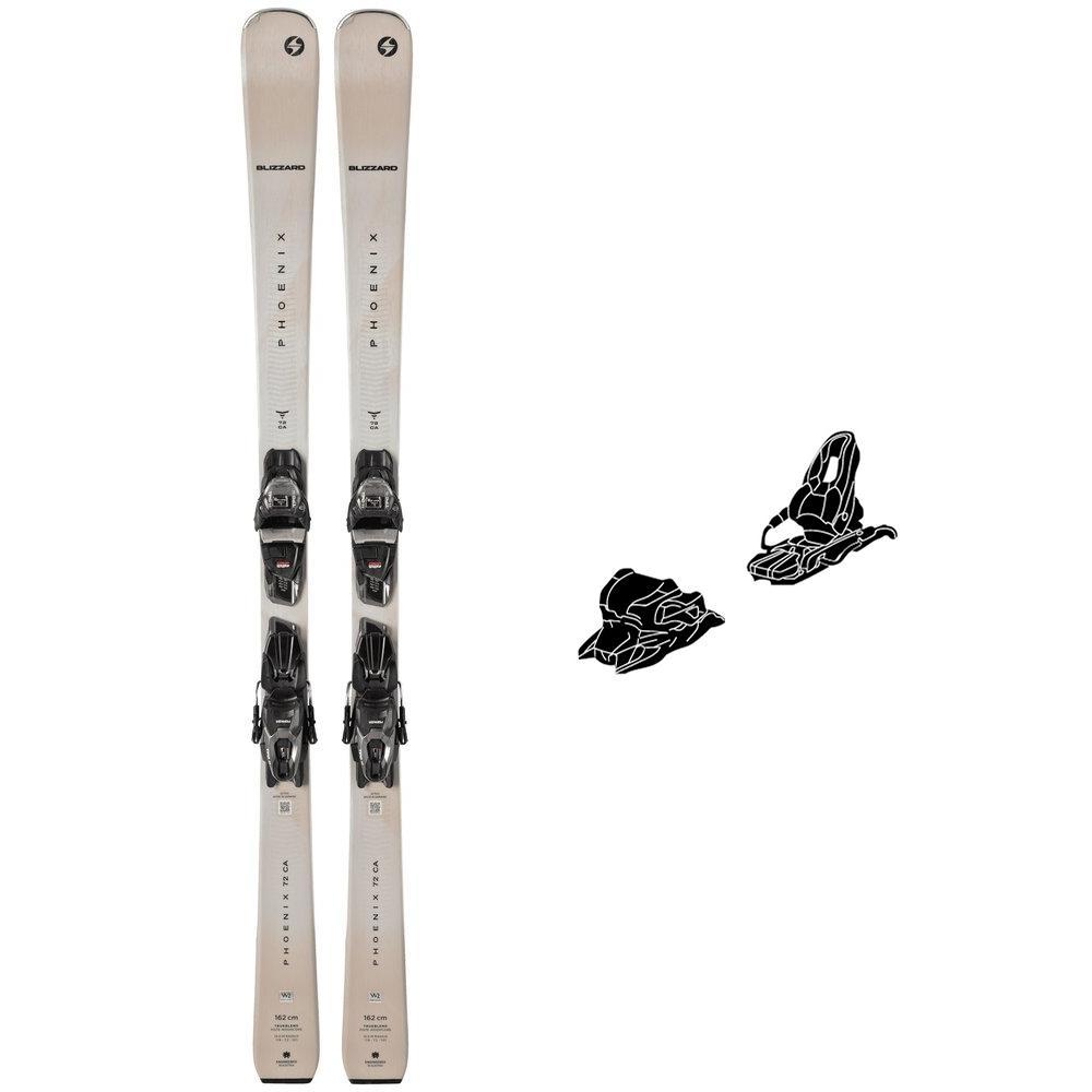 Blizzard - Pack Ski Phoenix 72 Ca - 168 + Tpc 11 Demo Black Grey - Ski