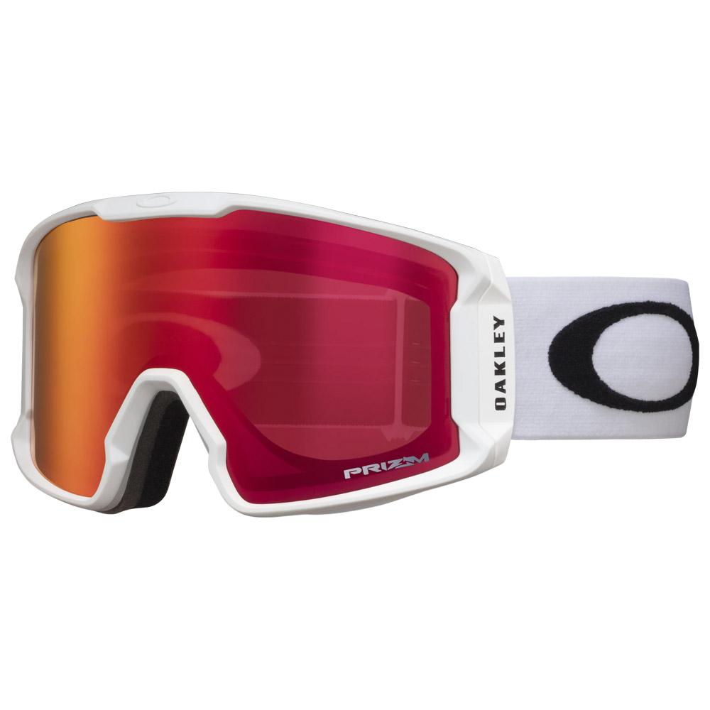 Prizm Rose Oakley Line Miner Matte White Oakley Goggles Line Miner