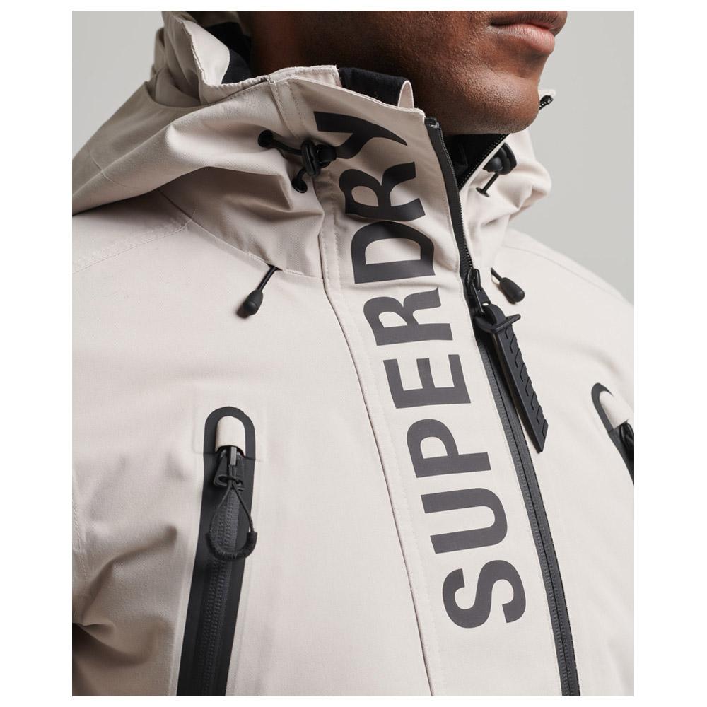 Superdry silver jacket cheap