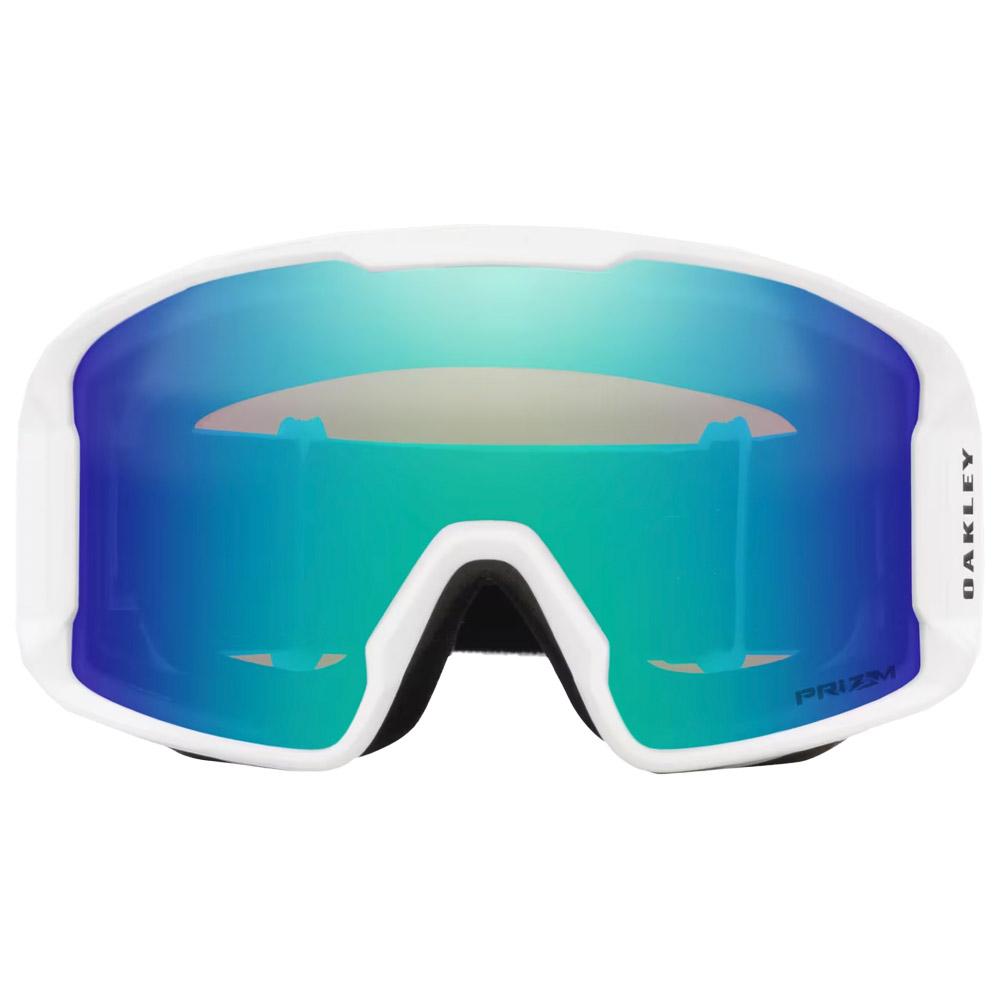 Maschera Oakley Line Miner L Matte White Prizm Argon Iridium