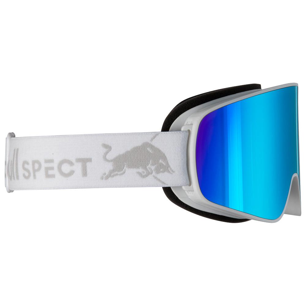 Red Bull Spect - Rush Matt White Smoke Ice Blue Mirror - Goggles