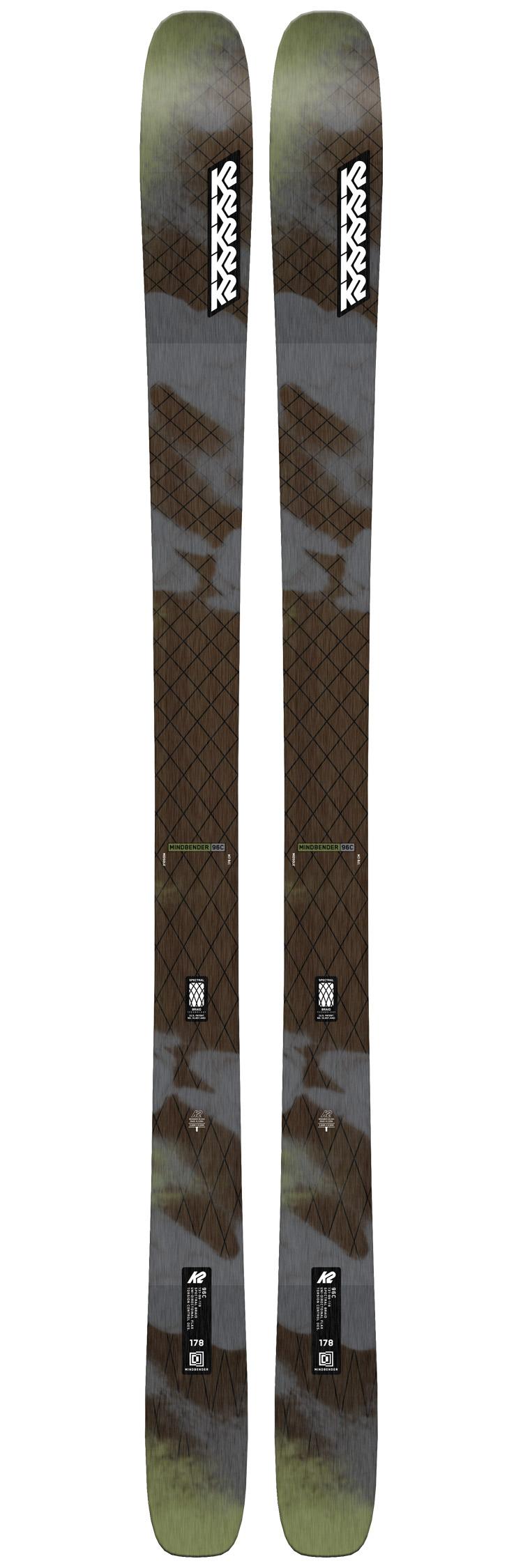 K2 - Mindbender 96C DA*** + Squire 11 TCX - 166 - Alpine ski set