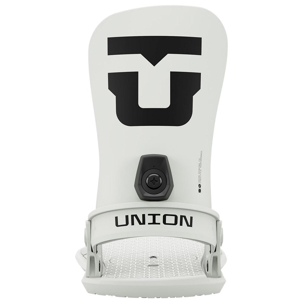 24-25 UNION BINDING【STRATA】BONE WHITE M Strata Men's Snowboard Binding | Union Binding Company