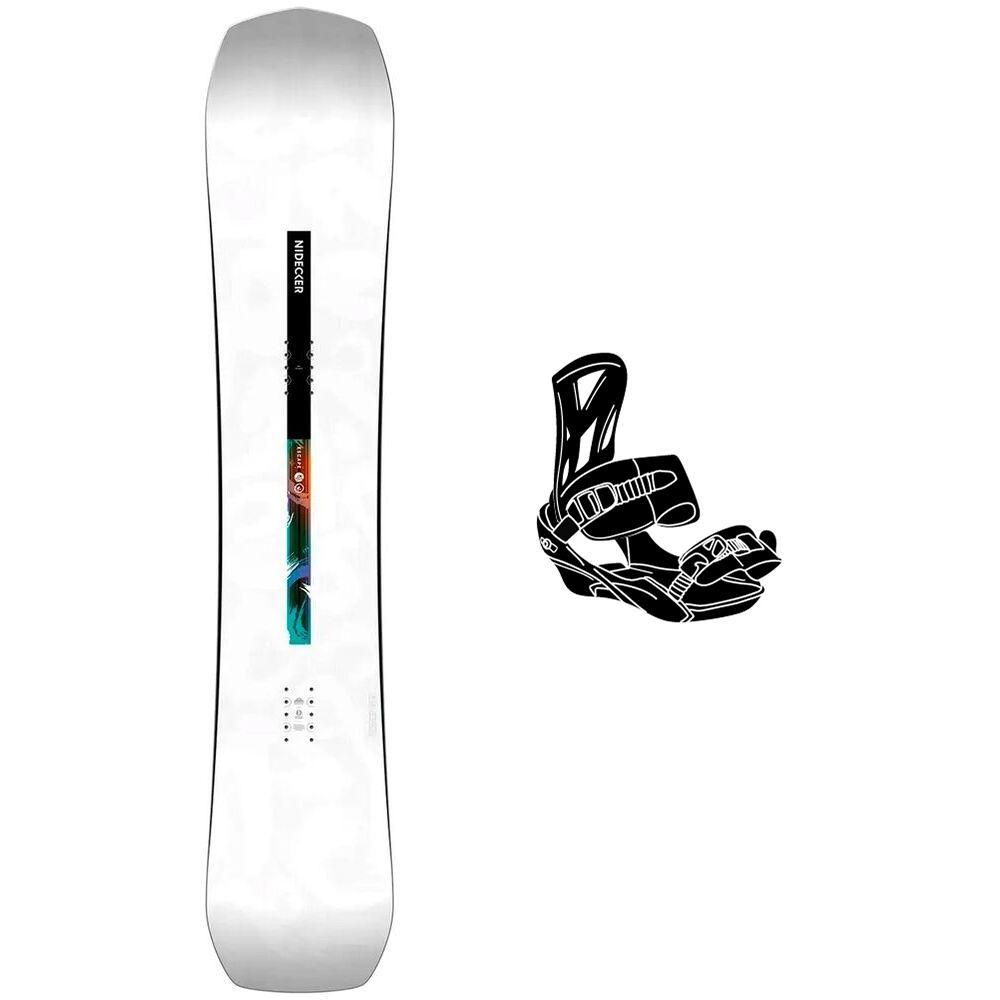 Nidecker - Snowboard set Escape + bindings - Snowboard
