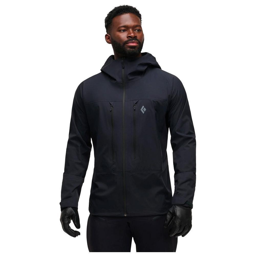 Black Diamond - Dawn Patrol Hybrid Shell Black - S - Funktionsjacke