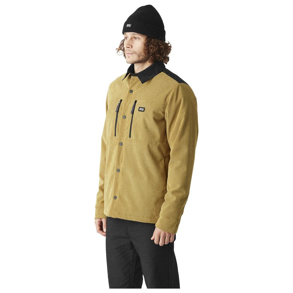Picture - Bmdji Cord Tech Bronze Brown - S - Kapuzenjacke