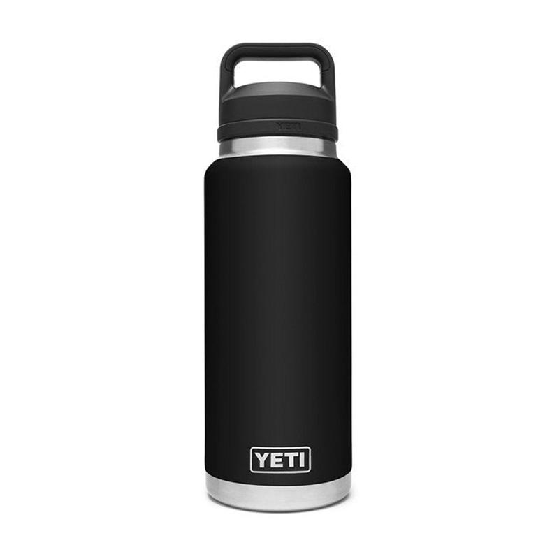 Yeti - Rambler 36 Oz 1.1L Black - Trinkflasche - Schwarz - Glisshop.de