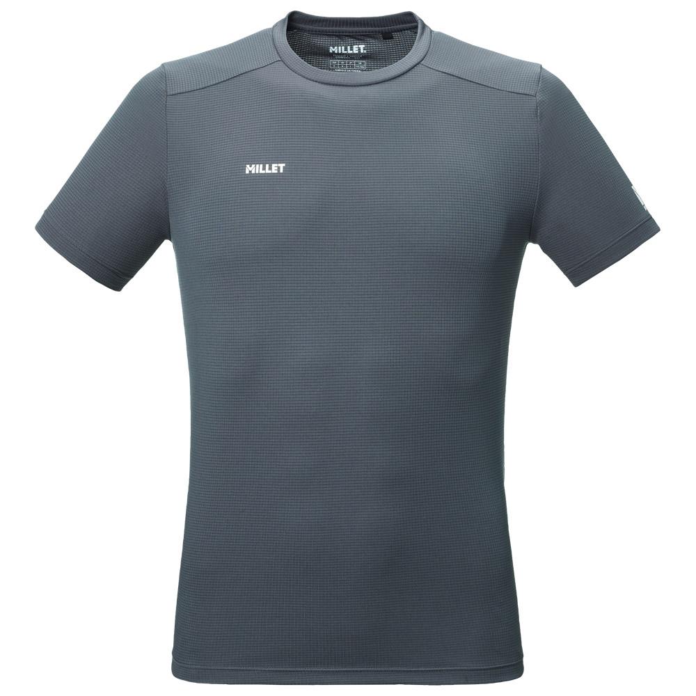 Millet - Fusion Short sleeve Tarmac - S - Hiking tee-shirt