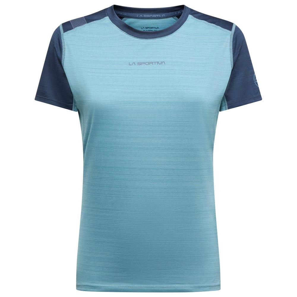 La Sportiva - Sunfire T-Shirt W Limestone Night Sky - L - Hiking tee-shirt