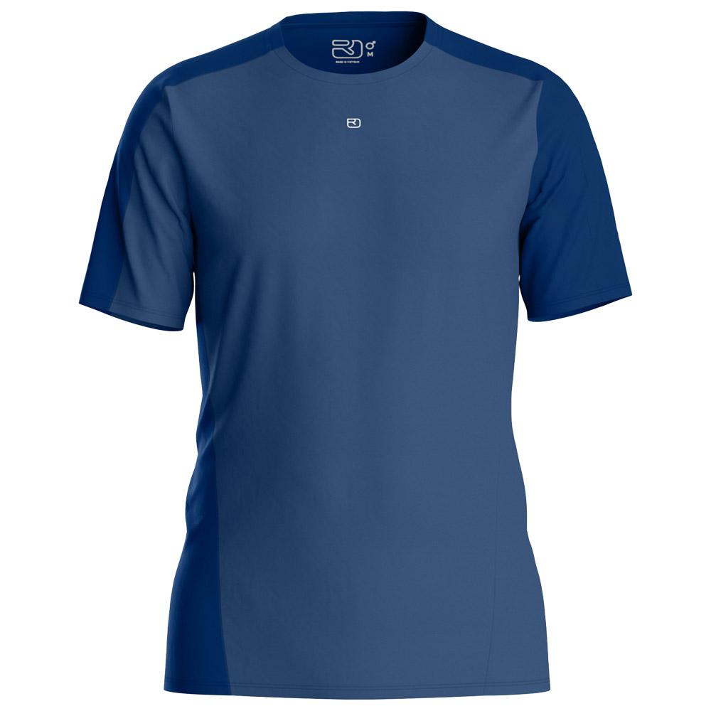 Ortovox - 120 Cool Tec Fast Upward W Blue Nunatak - S - Hiking tee-shirt