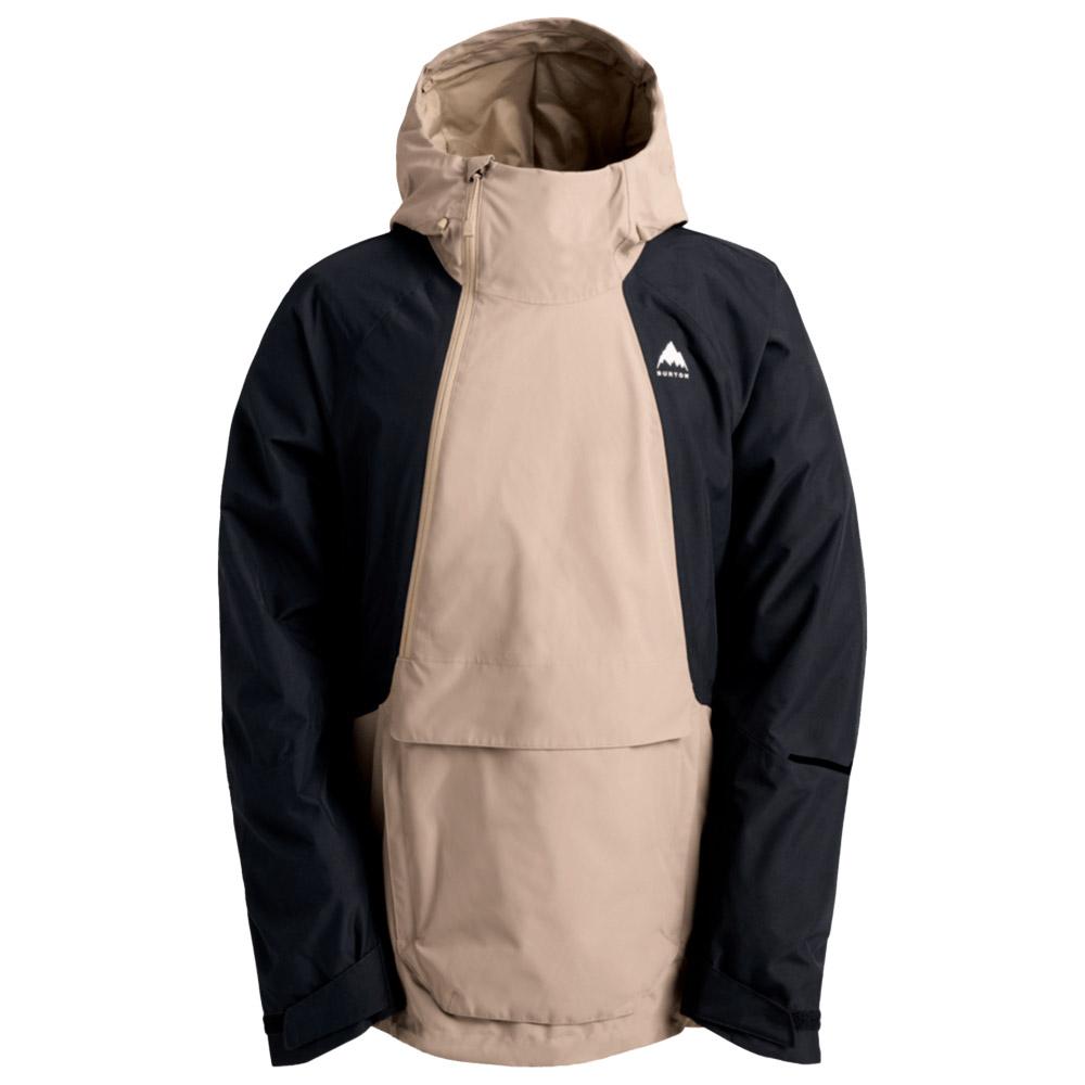 Burton - Reserve 2L Relaxed Summit Taupe True Black - M - Ski Jacket