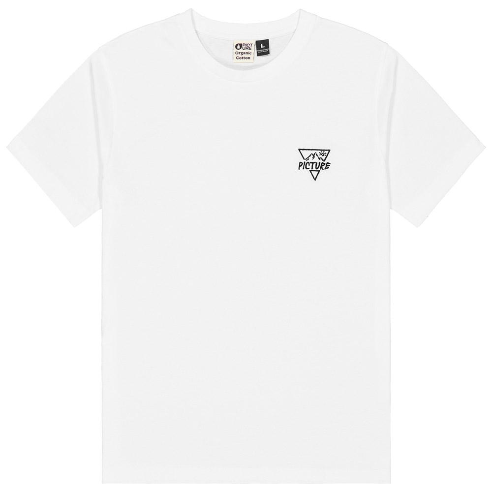 Picture - Adak White - XL - T-Shirt - Größe XL - Weiß - Herren - Glisshop.de