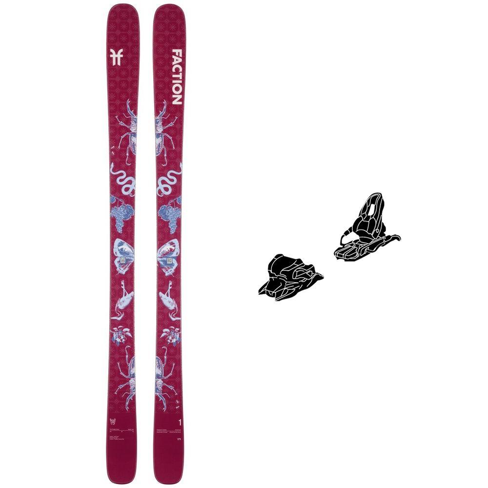 Faction - Pack Ski Prodigy 1 Capsule - 158 + Attack Lyt 11 Gw Br.95 Solid Black - Ski