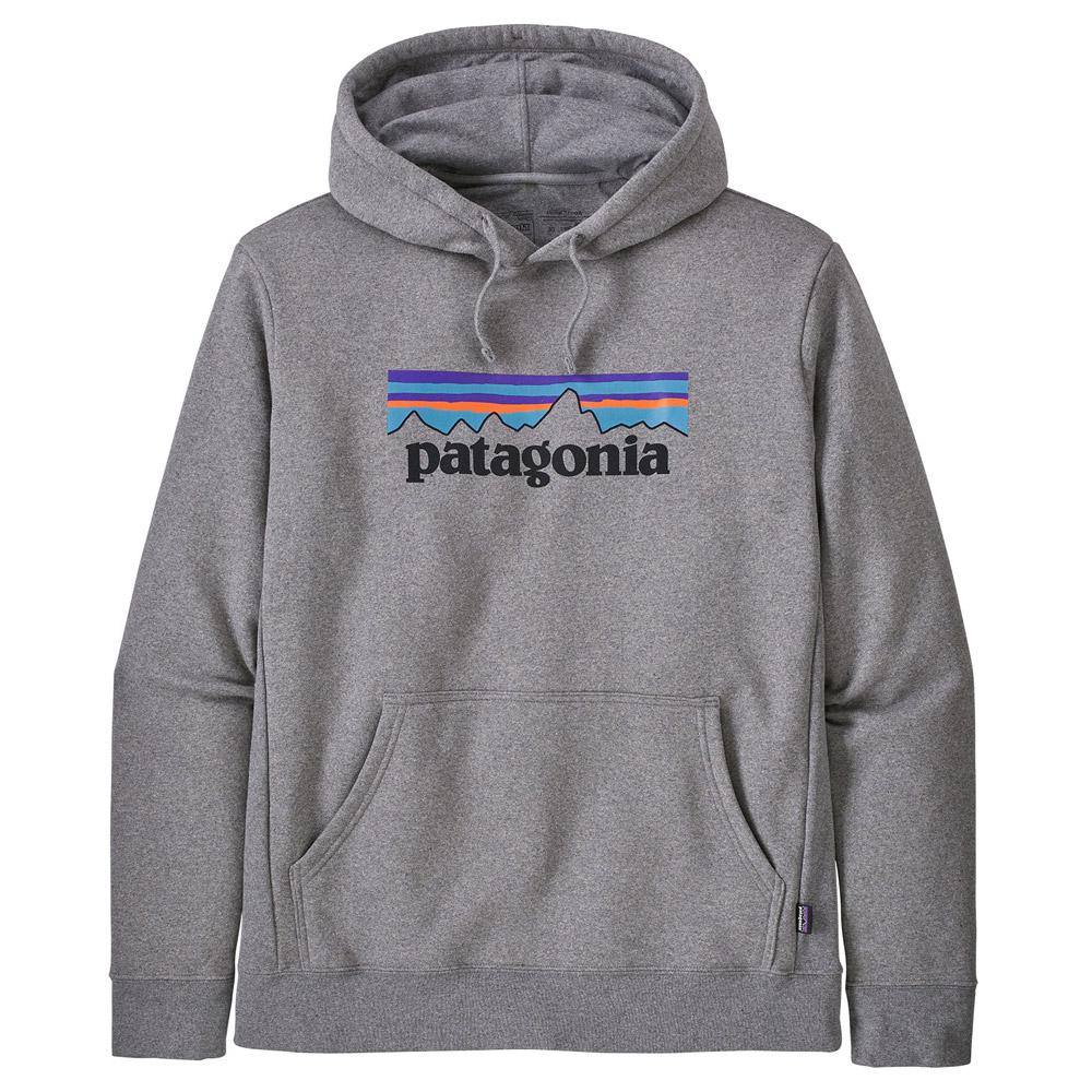 Sweatshirt Patagonia P 6 Logo Uprisal Gravel Heather Sommer 2024 Glisshop