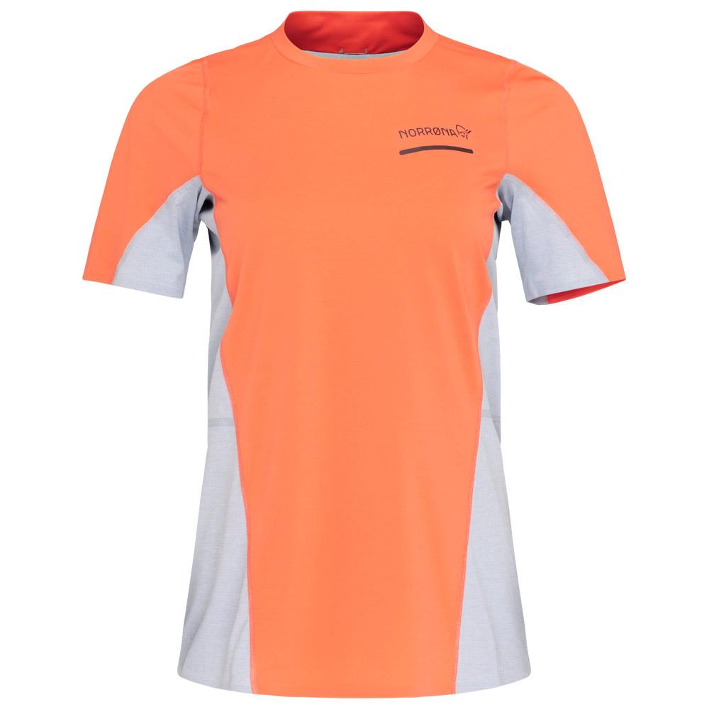 Norrona - senja equaliser lightweight T-shirt W's Flamingo - M - Trail tee-shirt