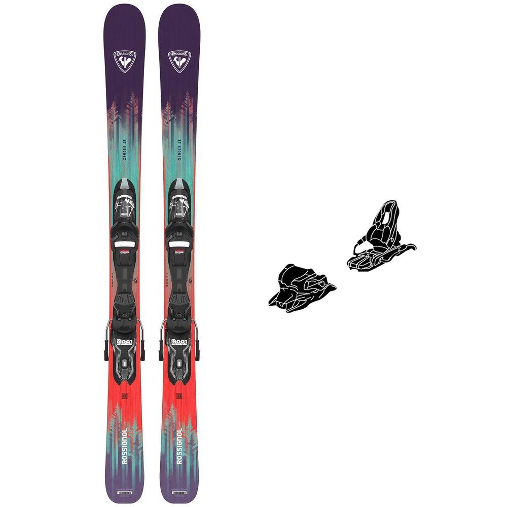 Rossignol - Pack Ski Sender Xpress Jr - 140 + Xpress 7 Gw B83 Black - Ski
