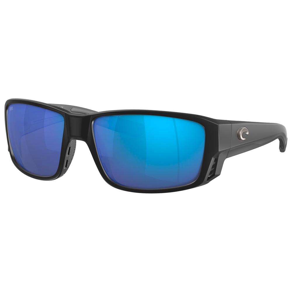 Costa Del Mar - Tuna Alley Pro Matte Black Blue Mirror Polarized - Sunglasses