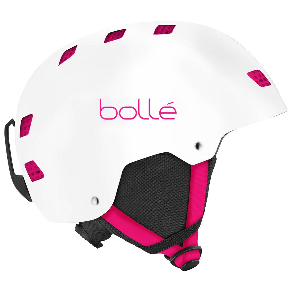 Helmet Bolle B Slide White Pink Matte