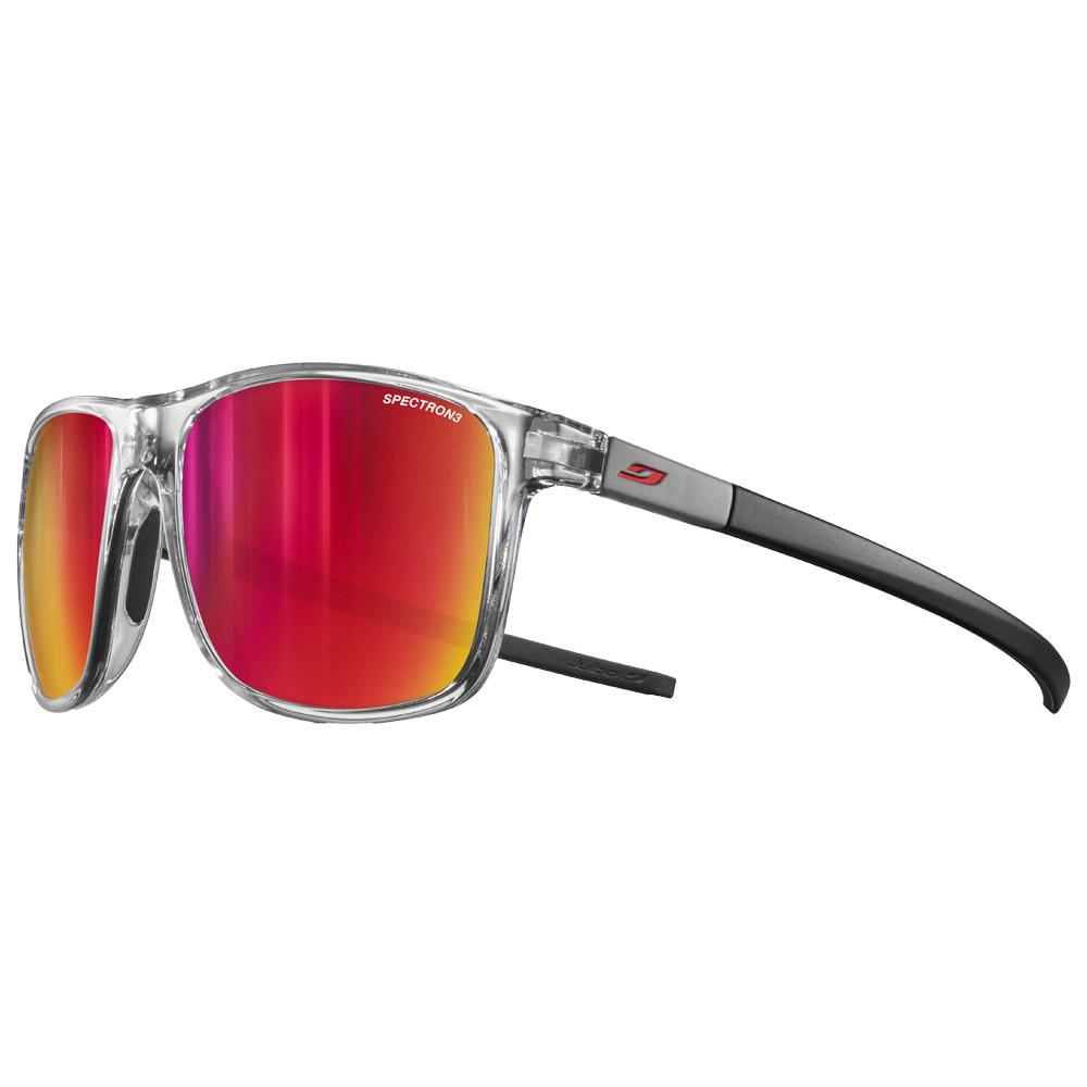 Julbo - The Streets Translucide Brillant Cristal Rouge Spectron 3 - Sonnenbrille - Rot - Glisshop.de