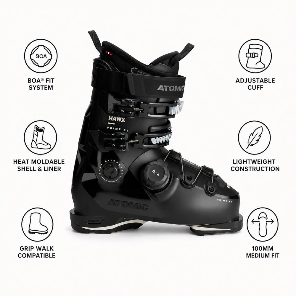 Salomon Ski boots S/Pro Delta S Boa 100 Gw Black Titanium Metal