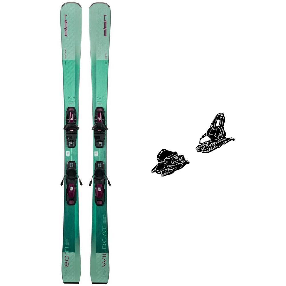 Elan - Pack Ski Wildcat 80 Ti Shiftx - 144 + El 9.0 Gw Shift Blk Pur 78 - Ski