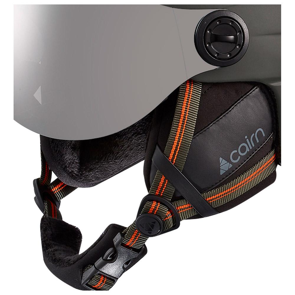 Cairn Helmet w/ visor Electron Visor Forest Night Orange Winter 2024