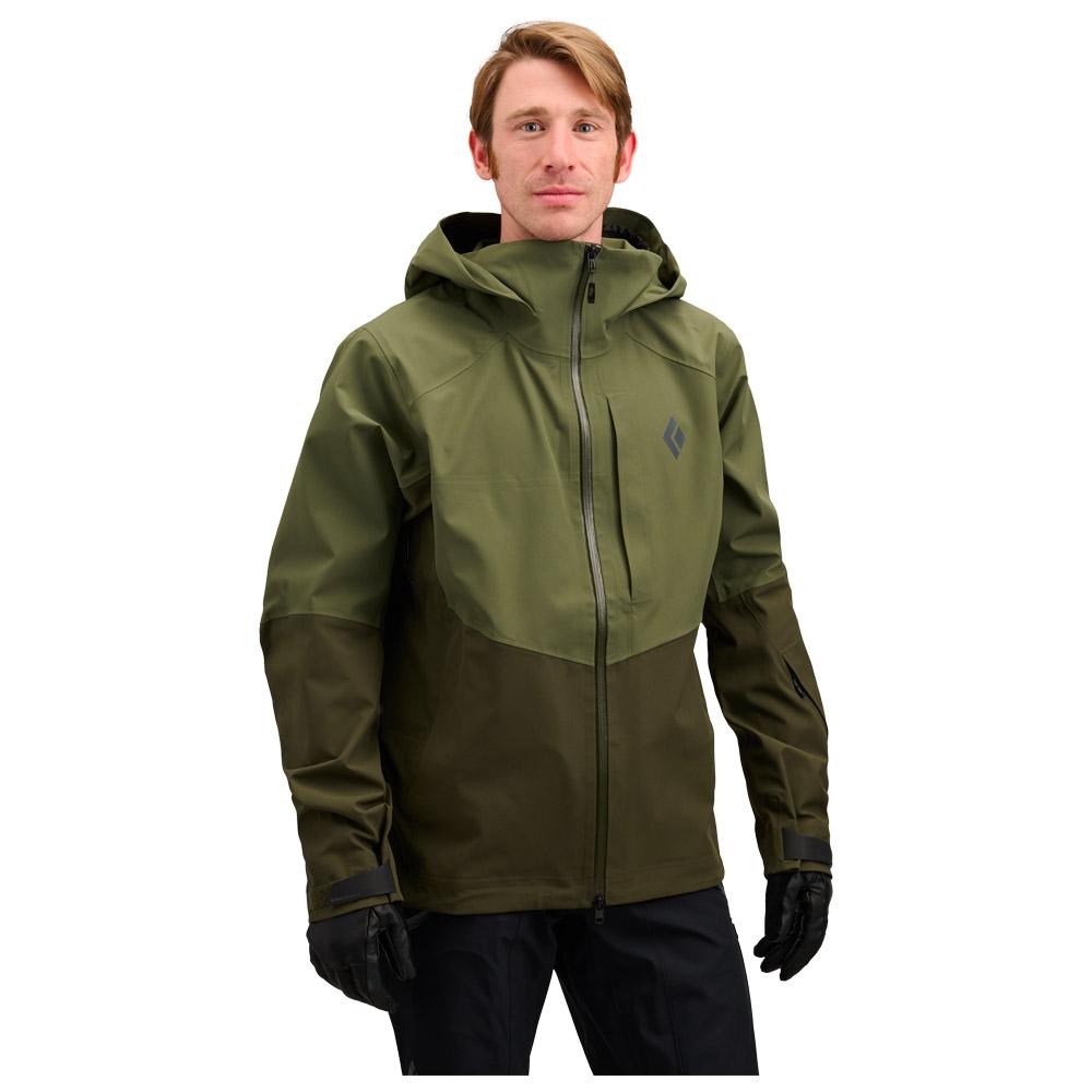 Black Diamond - M Recon Stretch Shell Tundra Dark Moss - M - Ski Jacket