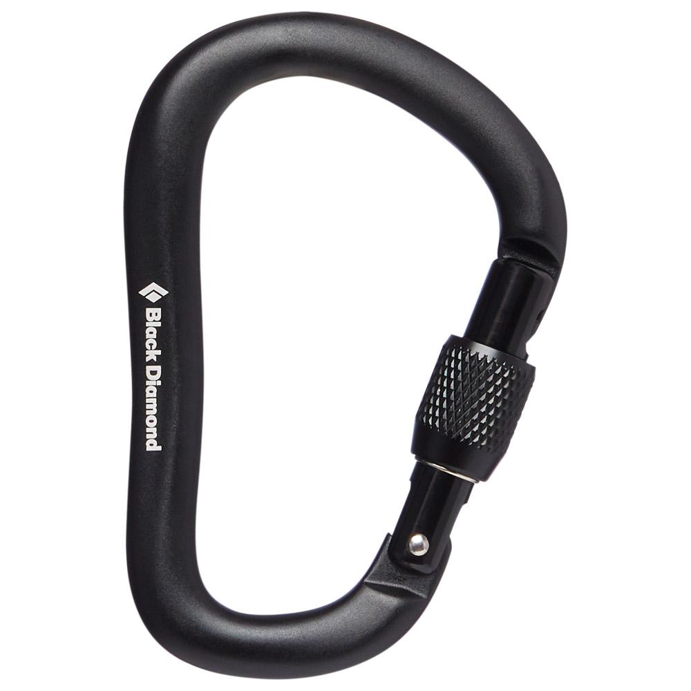 Black Diamond - Rocklock Screwgate Black - Carabiners