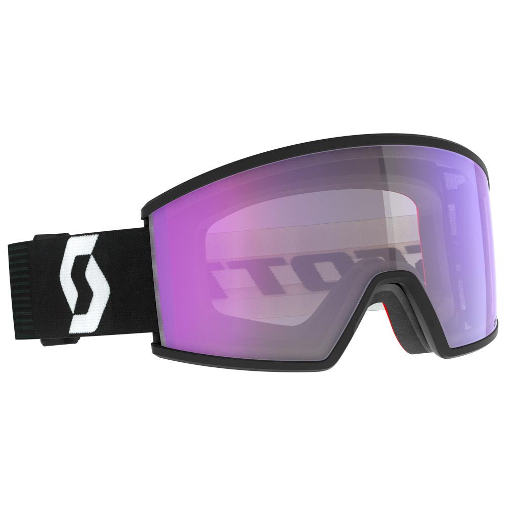 Scott - Ambit Mineral Black White Amp Light Sensitive Blue Chrome - Skibrille - Schwarz - Glisshop.de