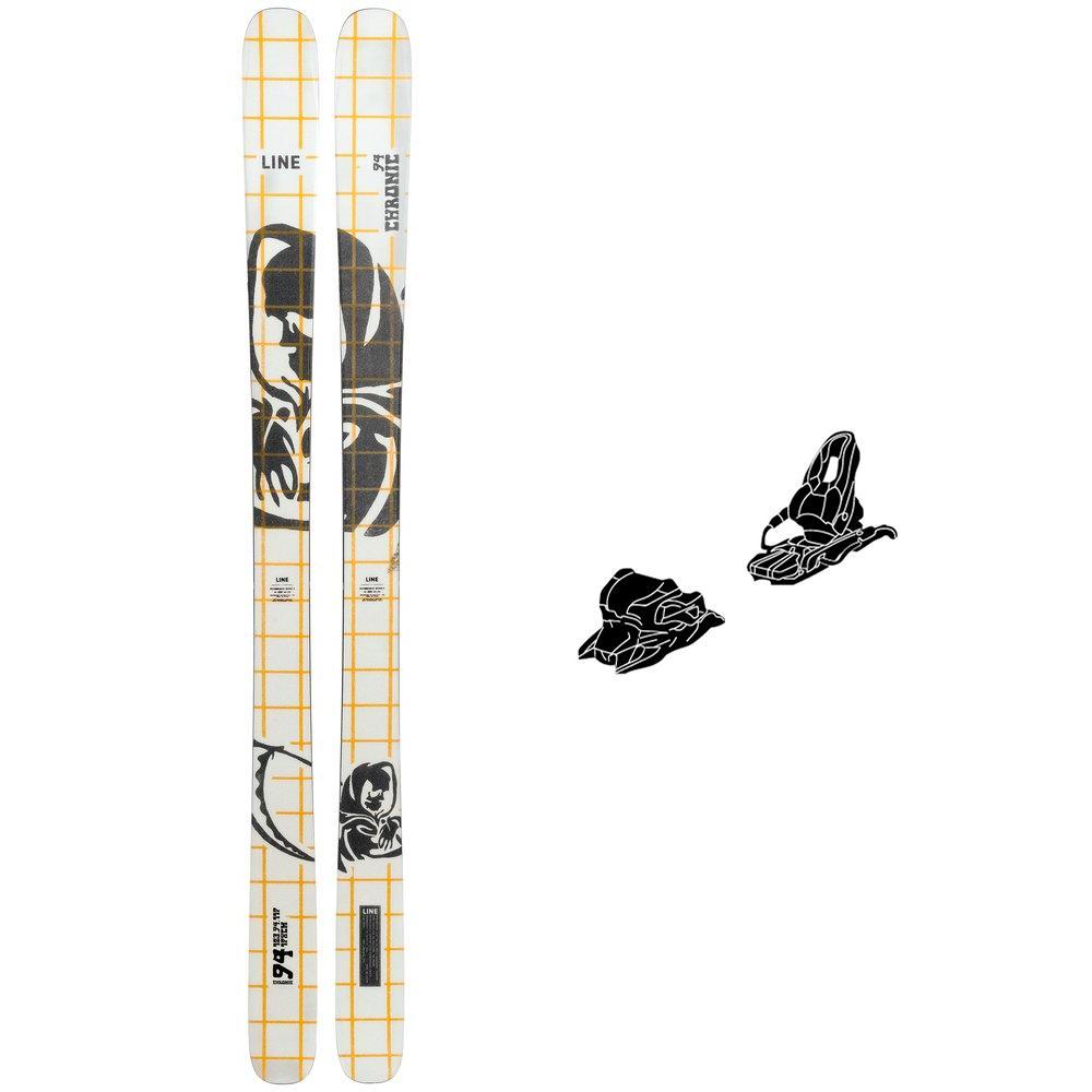 Line - Alpine ski set Chronic 94 + bindings - Ski