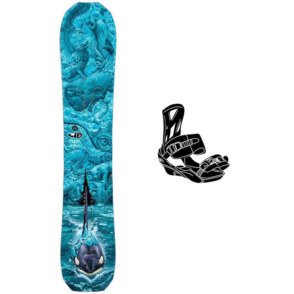 Lib Tech - Snowboard-Set Golden Orca + Bdg - Snowboard