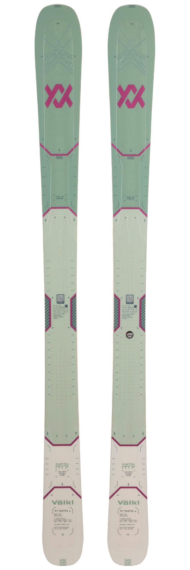 Volkl - Pack Ski M7 Mantra W - 163 + 11.0 Tp 100mm Black Anthracite - Ski