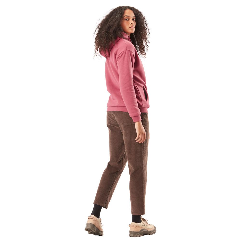 Picture Sweatshirt Basement Plush Zip Maroon Winter 2024 Glisshop