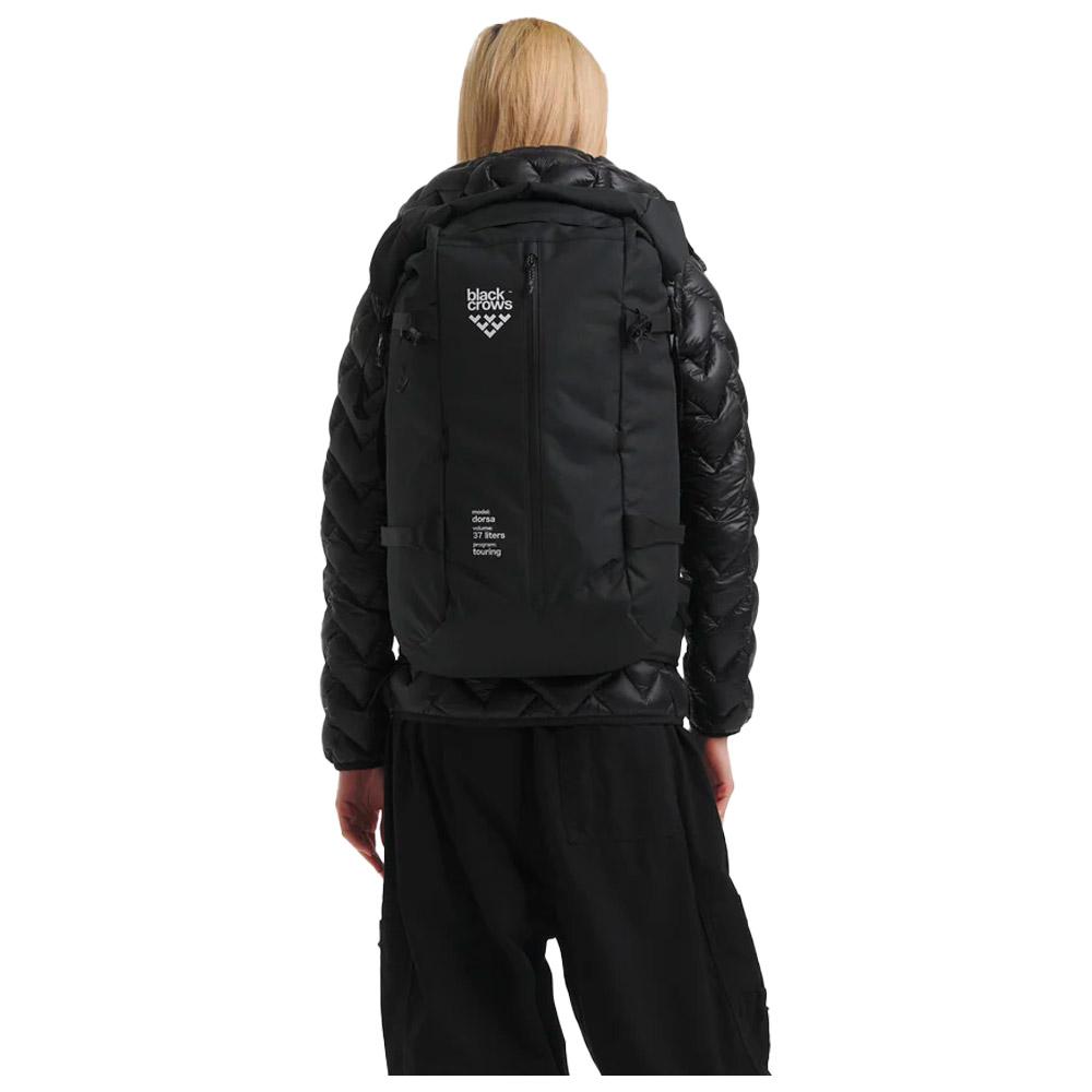 Zaino Black Crows Dorsa 37 Black White - Inverno 2026 | Glisshop
