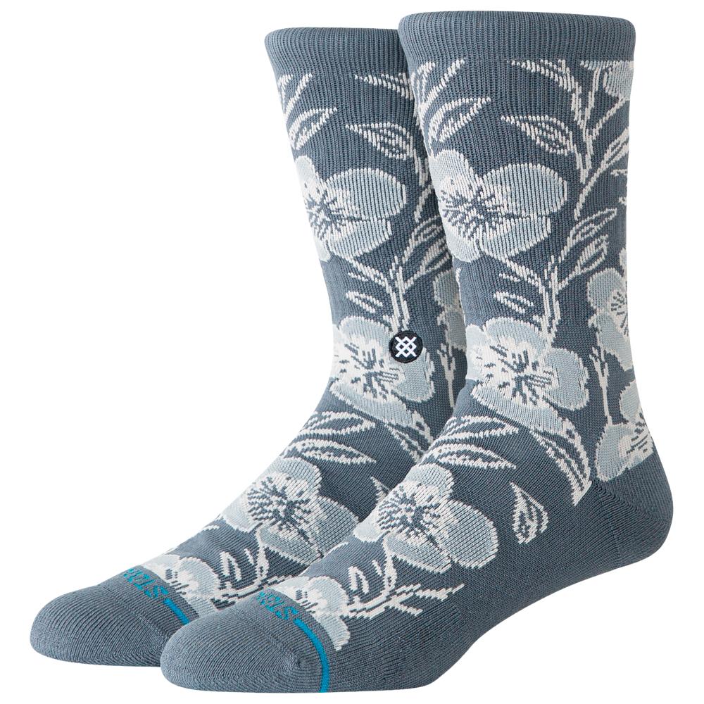 Stance - Print & Pattern Socks Papaver Grey - M - Socks