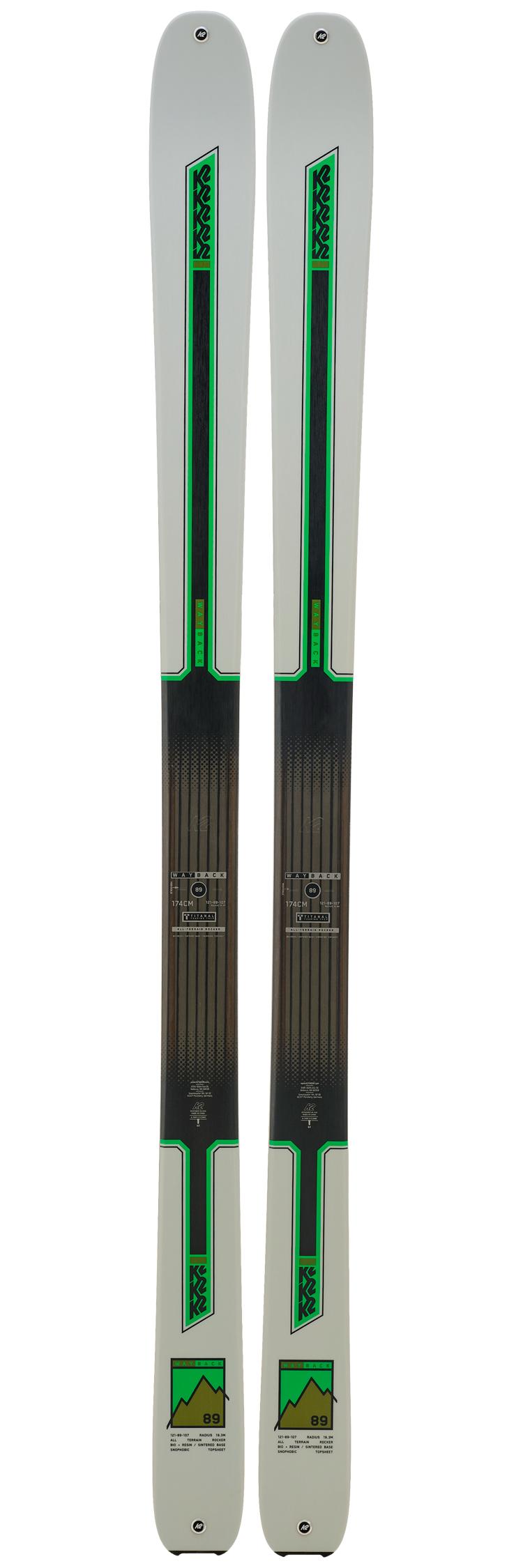 K2 - Wayback 89 - 181 - Touring skis