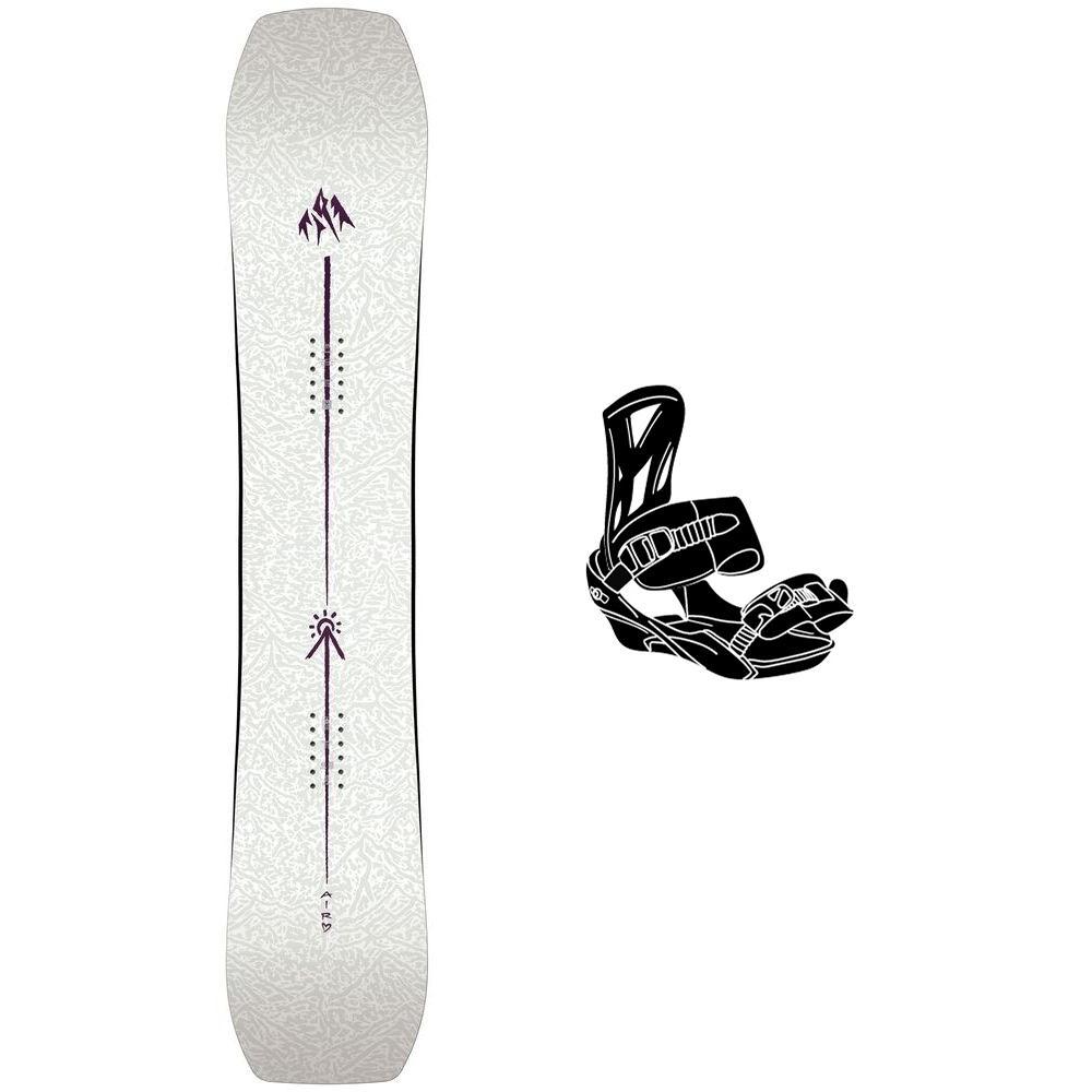 Jones - Pack Snowboard Airheart 2.0 - 152 + Spell - Snowboard