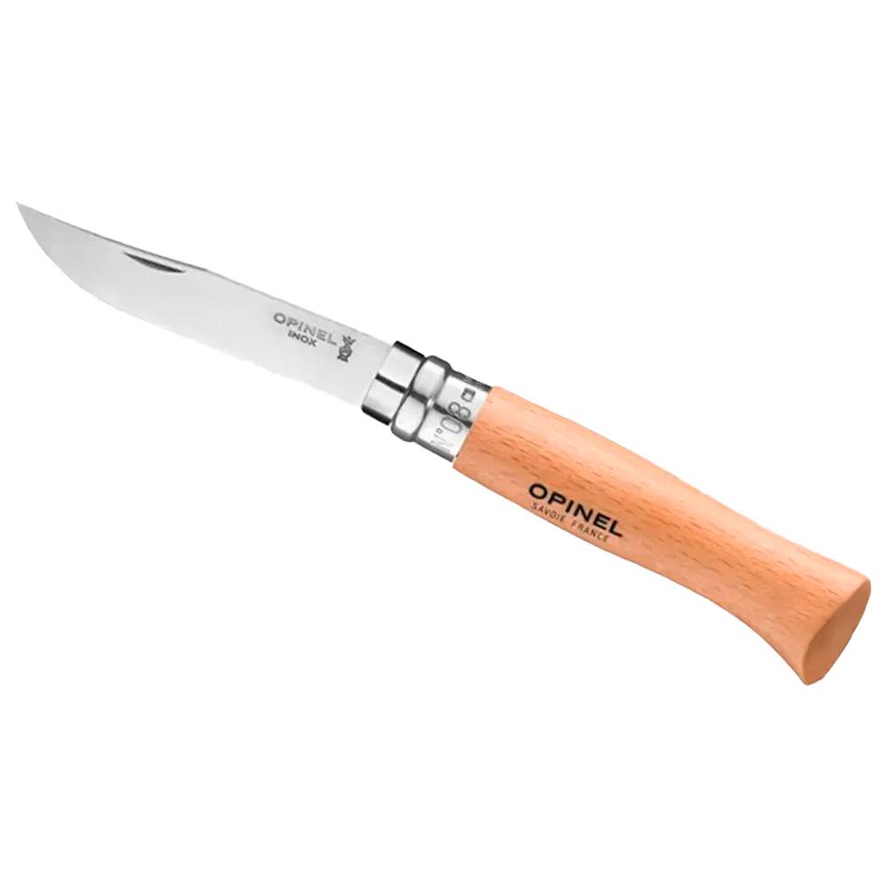 Opinel - N°08 Baroudeur Blister Hêtre - Knives