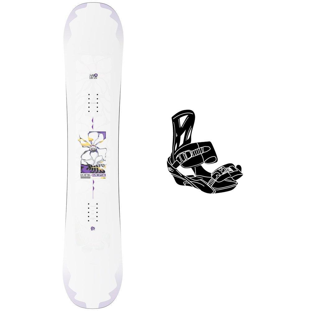 Salomon - Pack Snowboard Lotus - 151 + Spell - Snowboard