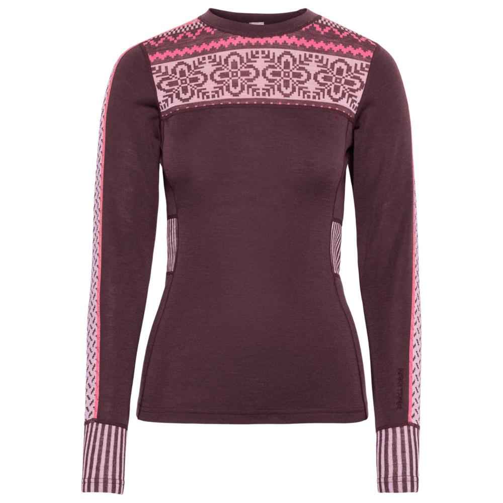 Kari Traa - Ines Long Sleeve Cocoa Powder - S - Technical underwear