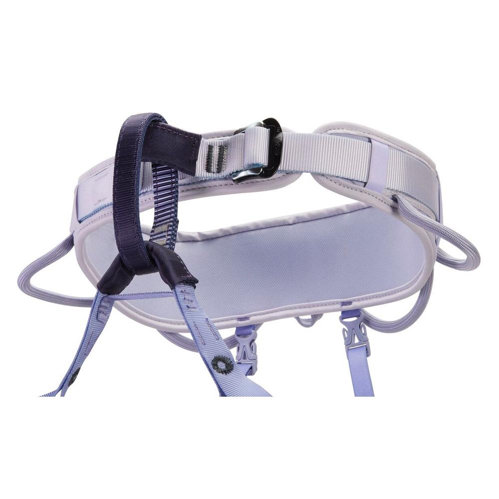 PETZL Corax LT - Baudrier Femme Violet Blanc XS, Harnais D'Escalade Confortable Et Léger
